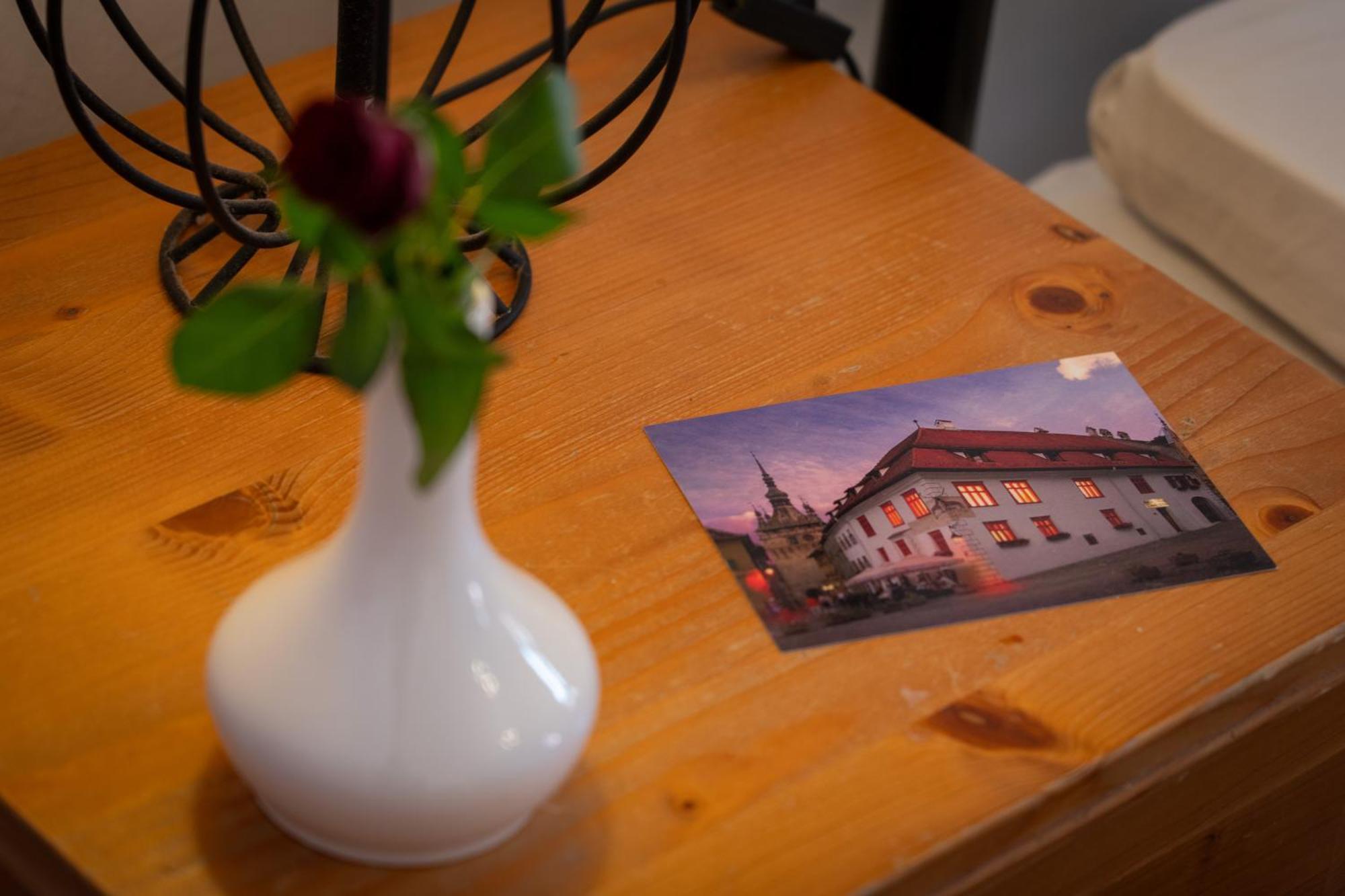 Casa Cu Cerb Hotel Sighişoara Buitenkant foto
