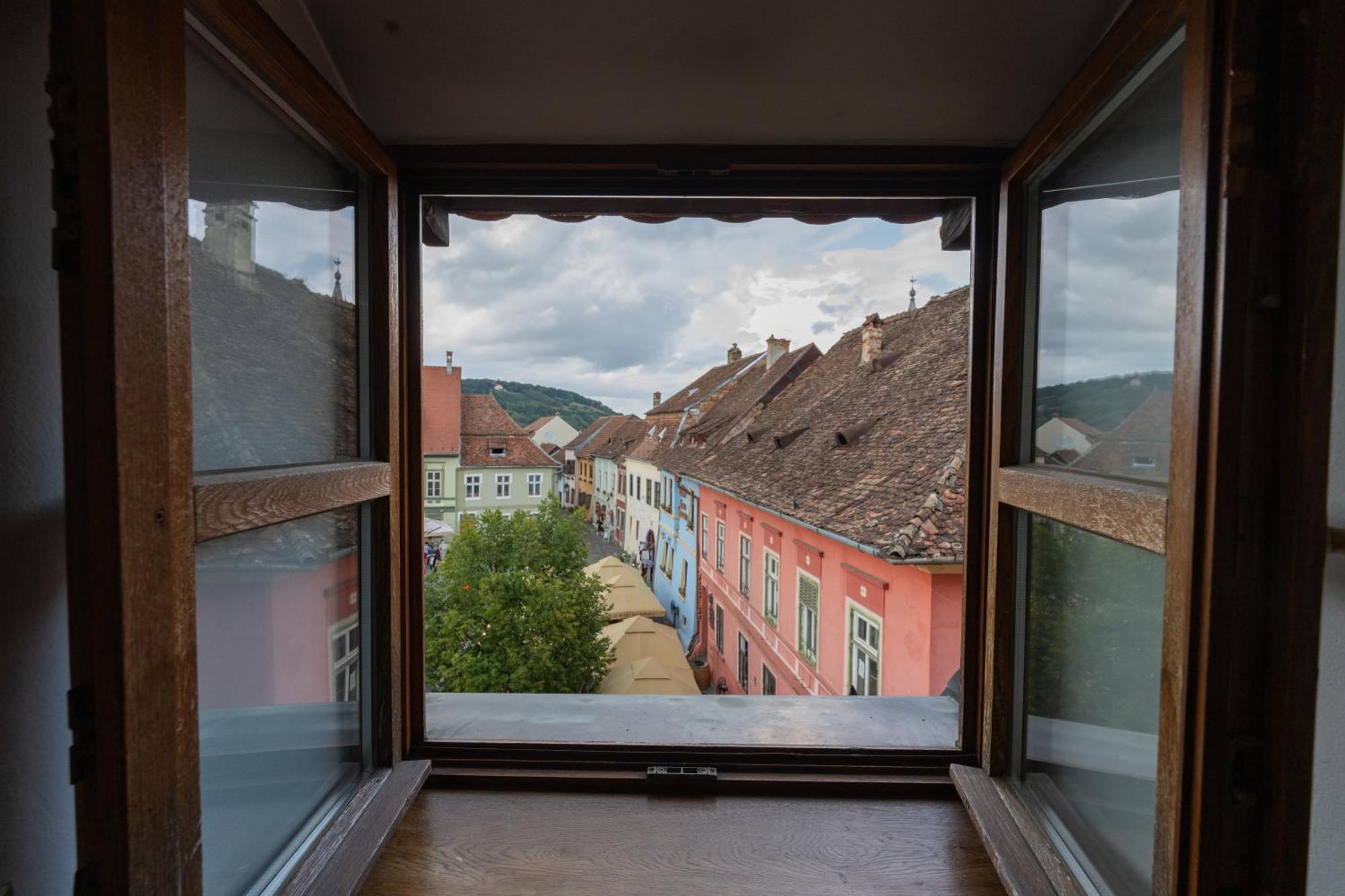 Casa Cu Cerb Hotel Sighişoara Buitenkant foto